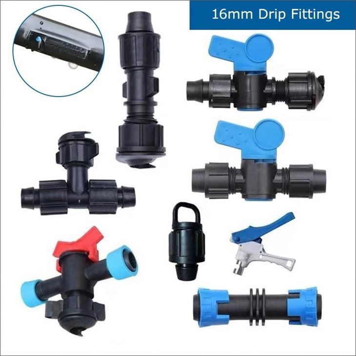 Accessoris de reg per degoteig de PE de 16 mm